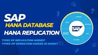 SAP BASIS - HANA REPLICATION ( REPLICATION MODES AND OPERATION MODES IN HANA DATABASE)