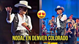 CRISTIAN NODAL DISFRUTANDO SU CONCIERTO EN DENVER COLORADO BRILLANDO MAS QUE NUNCA