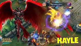 Wild Rift KAYLE Montage - Best KAYLE Plays | LoL Wild Rift Montage