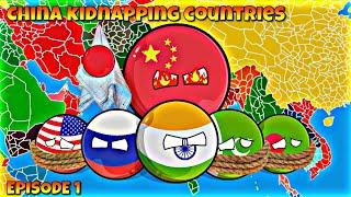 China Kidnapping Countries [Battle Of Super Natural Powers]#countryballs #geography