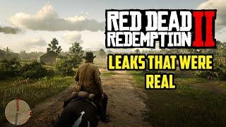 Red Dead Redemption 2 Leaks That Ended Up Being Real