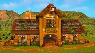 Minecraft: How to Build a Large Animal Barn
