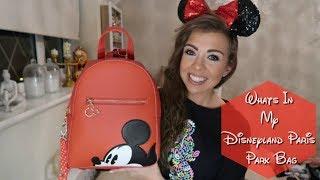 Whats In My Disneyland Paris Parks Bag | Sept 2018| Gemma Summer