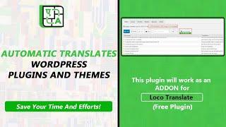 Automatic Translate Addon For Loco Translate - WordPress Plugin