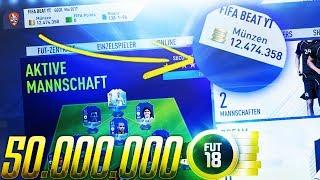 50,000,000 COINS ERTRADET!! BESTER TRADER AUF DER XBOX ONE!! TRADING FIFA 18