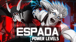 Espada - Bleach [POWER LEVELS] [60FPS] [SPOILERS]