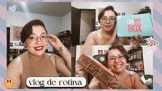 Vlog #161| tentando sair do caos, unboxing Oh my box & tag inéditos