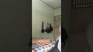 Slowmo JilBab Abu abu cantik #shortvideo