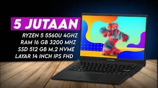 LAPTOP 5 JUTAAN TERBAIK AKHIR TAHUN 2024! - Buat Sekolah, Kuliah, Gaming