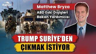 TRUMP HTŞ ile anlaşacak mı? E. ABD Dışişleri Bakan Yard. Matthew Bryza Harici'ye anlattı!