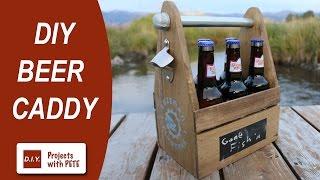 How to Make a Beer Caddy | DIY Six Pack Carrier