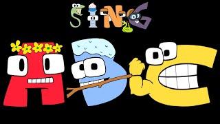 ABC SONG with ALPHABET LORE (A-Z...) DUMB WAYS TO DIE but NOBODY DIES | Now I Know My ABCs