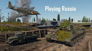 Playing some Warthunder USSR