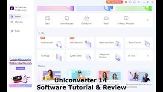 Wondershare UniConverter 14 Software Tutorial & Review 2022