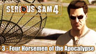 Serious Sam 4 - Chapter 3: Four Horsemen of the Apocalypse (Find key) - Gameplay Walkthrough Part 3