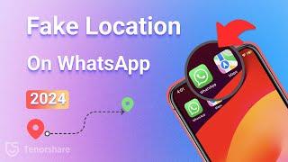 How to Send Fake Location on WhatsApp | Share Live Location | iPhone & Android Supported 2024