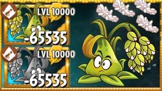 Plants vs Zombies 2 Stickybomb Rice Plant Upgraded to Level 10000 PvZ2