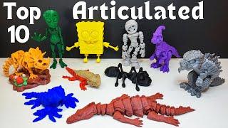 Top 10 Articulated 3D Printed Toys