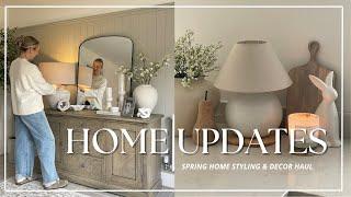 SPRING HOME UPDATES & HOMEWARE HAUL| HOMESENSE, DUNELM & H&M HOME| Katie Peake