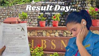 RESULT DAY  | UPSC PRELIMS-2024 | Life of UPSC Aspirant #upsc#upscprelims2024#upscresult