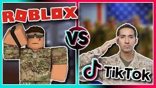 TIK TOK CRINGE VS ROBLOX!