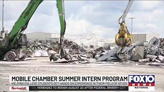 Mobile Chamber intern program offers college students hands-on experience and job opportunities