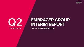 EMBRACER GROUP INTERIM REPORT Q2 FY 2024/25 (July-September 2024)