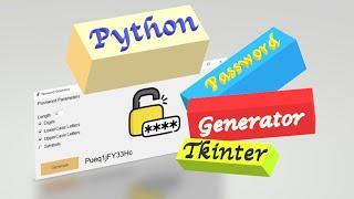 Python Destinations #5: Password Generator GUI on Python (Tkinter)