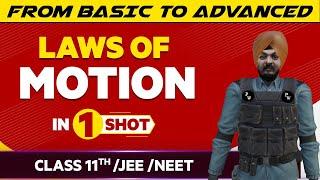 Laws of Motion in One Shot - JEE/NEET/Class 11th Boards || Victory Batch