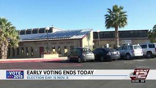 VIDEO: Locals line up for last day of record-breaking early voting run