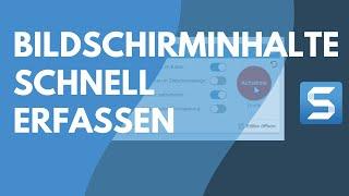 Snagit: Bildschirminhalte schnell erfassen