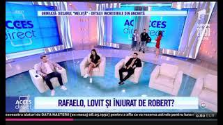 Robert Ionescu si Rafaelo bătaie in direct