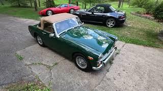 1972 MG Midget - Short Drive To Get Gas - I Can Fit, I'll Prove it.