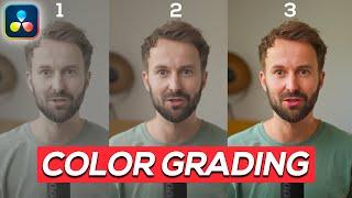 Color Grading LOG in Davinci Resolve Tutorial | Deutsch