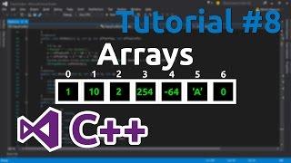 C++ Tutorial 8 - Arrays