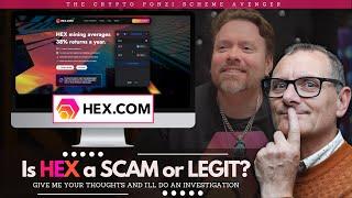 HEX: SCAM or LEGIT? Unveiling Truth About This Controversial Crypto! The Crypto Ponzi Scheme Avenger