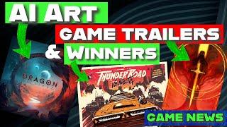 Board Games Trailers, AI Art, & Awards?? News & Upcoming Crowdfunding April 16!!