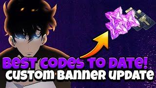 BEST CODES TO DATE!! 2 MULTI'S & 1K ES! CUSTOM BANNER UPDATE & MORE! [Solo leveling: Arise]
