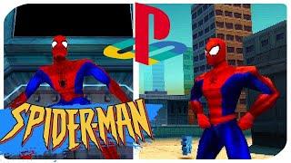 Spider-Man (PS1) Part 1Gameplay Walkthrough - Bank Heist