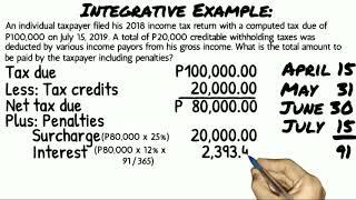 Penalties for Late Filing or Payment of Tax | Part 2 | Glen Ramos