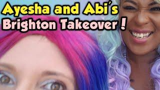 AYESHA AND ABI'S BRIGHTON TAKE OVER! (Vlogging with the Rode VideoMic Me)