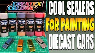 Using Createx Autoborne Sealers for Painting Diecast Cars is Awesome!