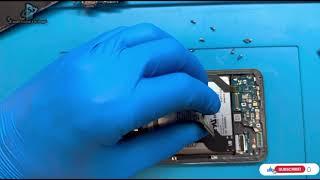 Samsung Galaxy S21 insert sim card problem solution replacement charging sub board tutorial