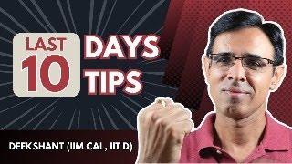 10 Power Tips for last 10 days: How to finish your CAT 2024 prep BIG!