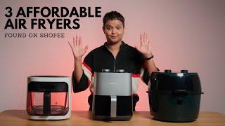 Shopee Review | The Top 3 Air Fryers You Should Consider today!