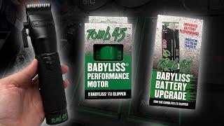 MOST POWERFUL CLIPPER EVER?!? Tomb45 Performance Motor and Battery Upgrade Kit for Babyliss FX