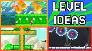 Super Mario Maker - 5 Level Creating Tips and Tricks - Tutorial