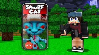 SMURF CAT M'APPEL AU TELEPHONE ET ME PIEGE SUR MINECRAFT !