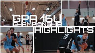 GPA 16u Champion Game Highlights - MN Comets vs D1 Minnesota 3SSB 2024