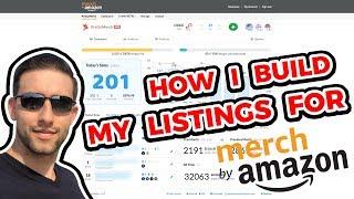 Merch By Amazon Listing Tips 2022 - Single and Create Beta Multi Upload - Merch Informer Lister Test